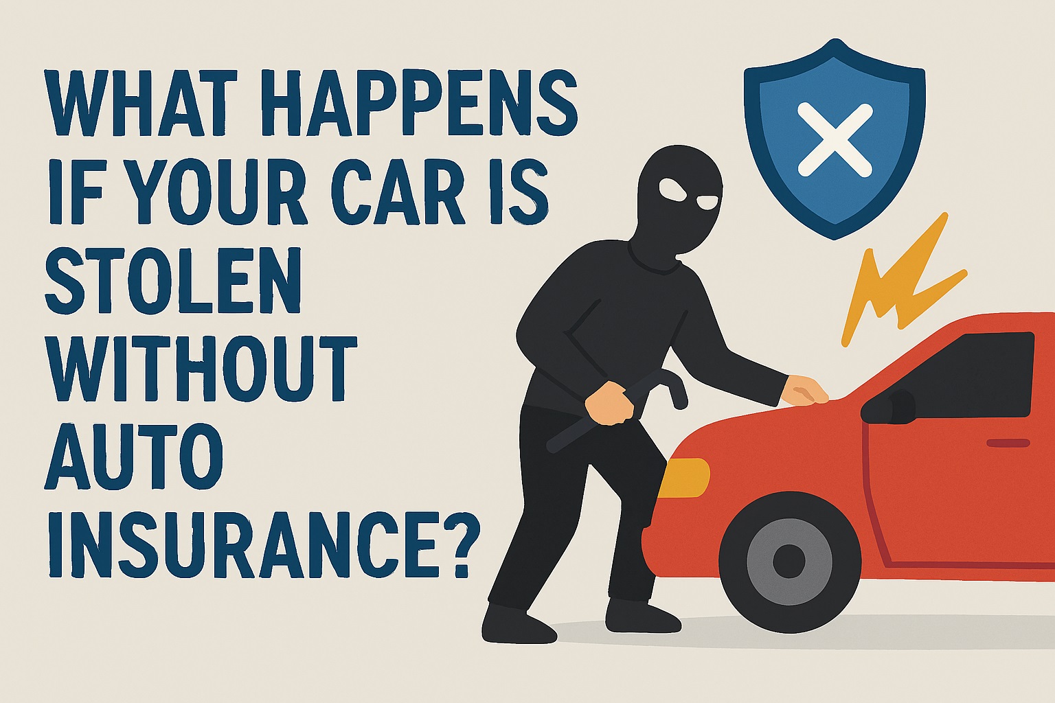 What Happens If Your Car Is Stolen Without Auto Insurance?