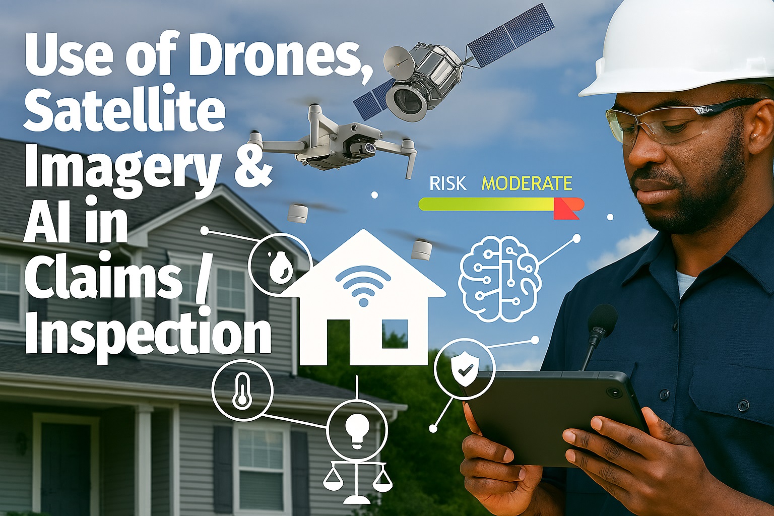 Use of Drones, Satellite Imagery & AI in Claims / Inspection