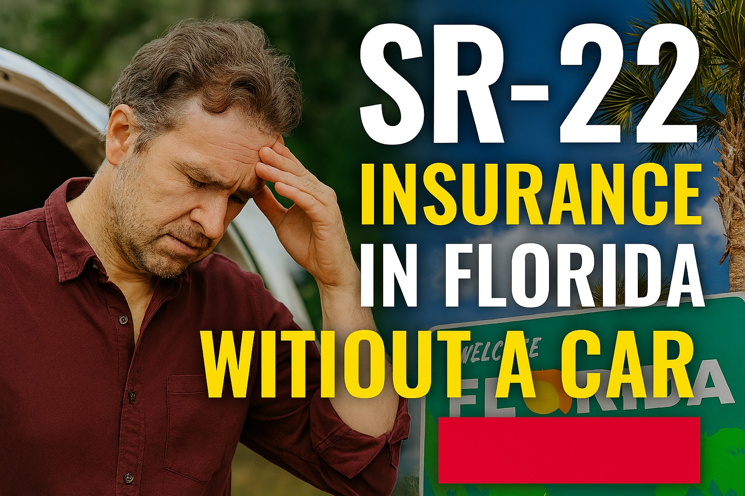 SR-22 Insurance in Florida Without a Car